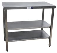 STAINLESS STEEL PREP BENCH - 2