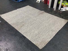 Hand woven Rug - 2.23m x 1.6m  - 2
