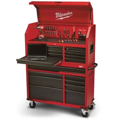 MILWAUKEE 46Inch 8 Drawer Tool CHEST & 8 Drawer TROLLEY 48228500 (SKU: ..108755)