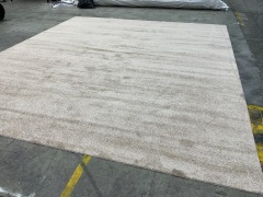 Creme Colour Carpet. 4.2m x 3.65 m - 6