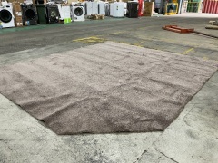 Charcoal Brown Colour Carpet 2.92m x 2.75m - 2