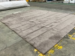 Charcoal Brown Colour Carpet 2.92m x 2.75m - 3