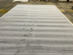 Grey Colour Carpet 3.7m x 5.8m - 3