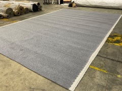 Grey Colour Carpet 3.7m x 5.8m - 5