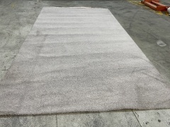 Light Grey Colour Carpet 1.9m x 3.6m - 3