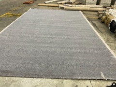 Grey Colour Carpet 3.8m x 6.3m - 2