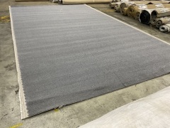 Grey Colour Carpet 3.8m x 6.3m - 3
