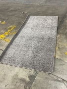 2 x Grey Carpet 2.1m x 1.15m - 4