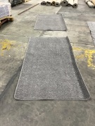 2 x Grey Carpet 2.1m x 1.15m - 5