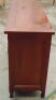 3 Drawer Riviera Buffet plus 3 door single shelf storage - Dims 1660W x 520D x 950H mm - Red (Jarrah) stain finish - 2