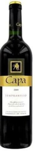 2019 Capa White Label Tempranillo, Spain - 12 Bottles