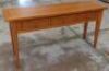 Riviera 3 Drawer Hall Table/Console Table - Dims 1650W x 450D x 800H mm - 3