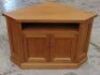 Riviera Corner TV Entertainment Unit - Dims 870W x 870D x 770H mm