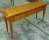 Riviera 3 Drawer Hall Table/Console Table - Dims 1650W x 450D x 800H mm - 2