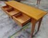 Riviera 3 Drawer Hall Table/Console Table - Dims 1650W x 450D x 800H mm - 3