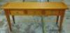 Riviera 3 Drawer Hall Table/Console Table - Dims 1650W x 450D x 800H mm - 4