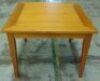 5 Piece Dining Setting with 1000x1000 Square Dining Table. Dims 1000W x 1000D x 770Hmm, Teak finish with Charcoal padded chairs - 3