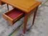 Riviera 2 Drawer Office Desk - Timber - Dims 1400W x 600D x 780H mm - 3