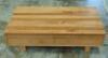 2 Drawer Timber coffee Table - Dims 1300W x 700D x 380H mm