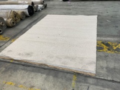 Creme Colour Carpet 2.2m x 3m - 3