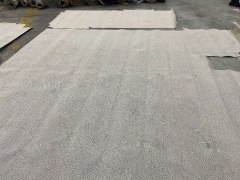 Creme Colour Carpet 3.36m x 3m and Various Carpets - 3