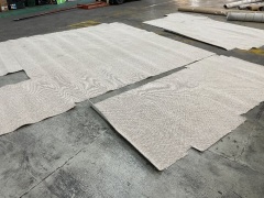Creme Colour Carpet 3.36m x 3m and Various Carpets - 5