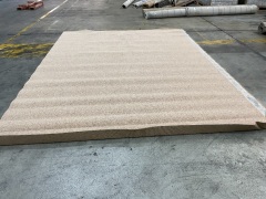 Creme Peach Carpet 4.1m x 2.9m - 3