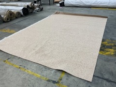 Creme Peach Carpet 4.1m x 2.9m - 4