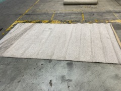Beige Cream Colour Carpet 3.6m x 2m - 2