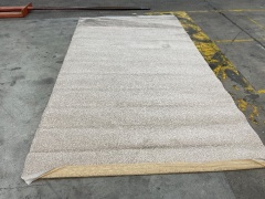 Beige Cream Colour Carpet 3.6m x 2m - 3