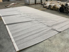 Light Grey Colour Carpet 3.7m x 7.3m - 3