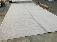 Light Grey Colour Carpet 3.7m x 7.3m - 5