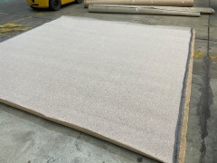 Natural Colour Carpet 3.6m x 3.7m - 5