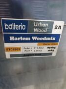 Quantity of Balterio Laminate Flooring, Size: 1257 x 190.5 x 8mm, Product Code: UW060041 Colour: Harlem Woodmix Total approx SQM: 47.3 - 6