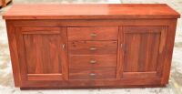 4 Drawer/2 Door Timber Buffet - Dims 1700W x 450D x 850H mm