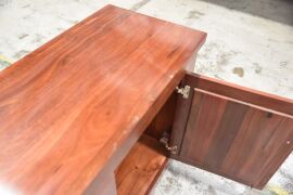 4 Drawer/2 Door Timber Buffet - Dims 1700W x 450D x 850H mm - 3