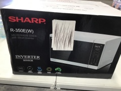 Sharp Smart Inverter Microwave R350EW - White - 4