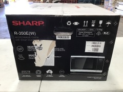 Sharp Smart Inverter Microwave R350EW - White - 3