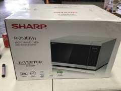 Sharp Smart Inverter Microwave R350EW - White - 4
