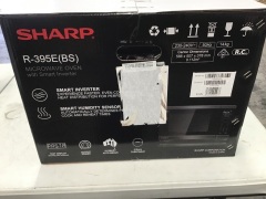 Sharp Smart Inverter Microwave R395EBS - Black Stainless Steel - 5