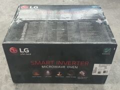 LG NeoChef 56L Smart Inverter Microwave Oven MS5696OMBS - Matte Black - 2