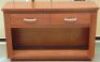 2 Drawer Timber Buffet - Dimensions 1270W x 400D x 800H mm.