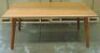 Timber Dining Table - Dimensions 1800W x 940D x 780H mm - 2