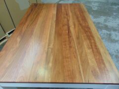 Timber Dining Table - Dimensions 1530W x 1000D x 780H mm - 3
