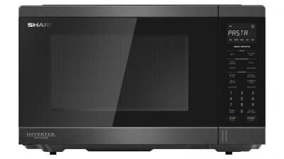 Sharp Smart Inverter Microwave R395EBS - Black Stainless Steel