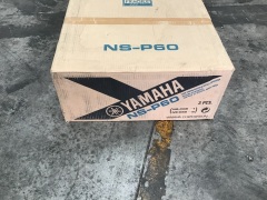 Yamaha NS-P60 3pcs Home Cinema Center and Effects Speakers - 4