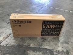 LG 5.1.3 Channel 570W Dolby Atmos Wi-Fi Soundbar with Sub - 2