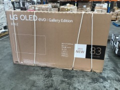 LG 83 Inch G2 Gallery Series 4K OLED evo Ai ThinQ Smart TV OLED83G2PSA - 2