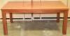 Timber Dining Table - Dimensions 1800W x 990D x 770H mm