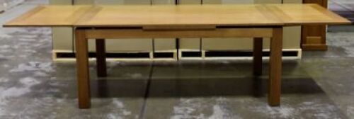 Timber Extension Dining Table - Dimensions at full extension 3040W x 1000D x 780H mm